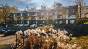 Budova, v ktorej sa apartmánový hotel nachádza