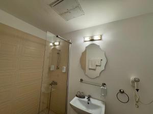 Koupelna v ubytování Hotel Helin Aeroport - Craiova