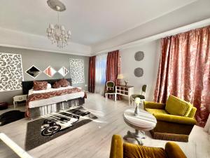 Posezení v ubytování Hotel Helin Aeroport - Craiova