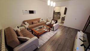 Posezení v ubytování Silver Apartment