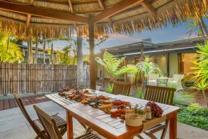 Φαγητό σε αυτή η παραθεριστική κατοικία ή κάπου εκεί κοντά