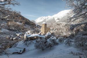 Apart Sonnenblick durante el invierno