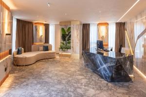 Część wypoczynkowa w obiekcie Mattis Hotel