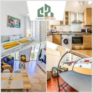 Kuchyň nebo kuchyňský kout v ubytování Penthouse Cactus Old Center