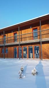 Tuhamäe Hostel during the winter