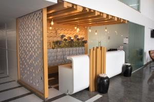 Posezení v ubytování Hotel Visakka Palani