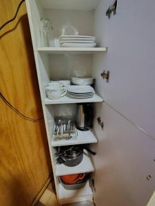 Dapur atau dapur kecil di Cabaña Temuco buena ubicación +1 gambar