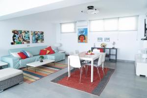 Χώρος καθιστικού στο Villa Deluxe Porto Mare-Fragata 17-PasitoBlanco-Terrace Panoramic seaview