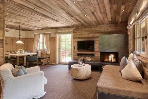 Część wypoczynkowa w obiekcie Chalet Tannenhof
