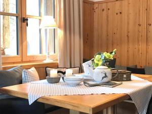 Część wypoczynkowa w obiekcie Chalet Tannenhof