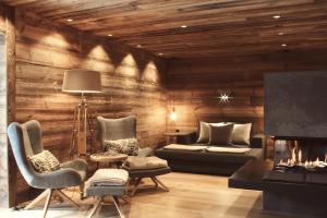 Część wypoczynkowa w obiekcie Chalet Tannenhof