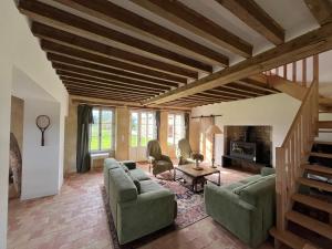 Posezení v ubytování Maison de campagne - St Céneri - Alpes Mancelles