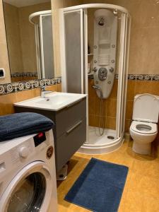 Koupelna v ubytování Appartement à Ordino