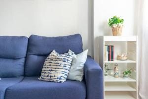 Khu vực ghế ngồi tại Ático soleado en el centro de Málaga