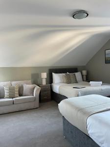 Letto o letti in una camera di Glasha Meadows Accommodation