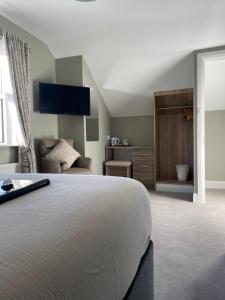 Letto o letti in una camera di Glasha Meadows Accommodation