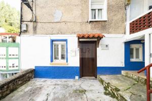 Bygningen som feriehuset ligger i