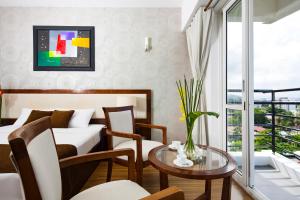 Posezení v ubytování Starlet Hotel