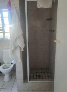 Et badeværelse på Lifestyl Cottage