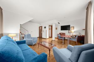 Posezení v ubytování Hotel Zentral Gijón Rey Pelayo