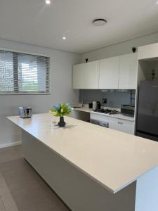 Kuchyň nebo kuchyňský kout v ubytování Pebble Haven Umhlanga