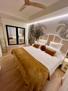 Ένα ή περισσότερα κρεβάτια σε δωμάτιο στο BILBAO NORTH SHORE APARTMENTS 2