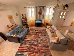 Et opholdsområde på Maison de vacances spa