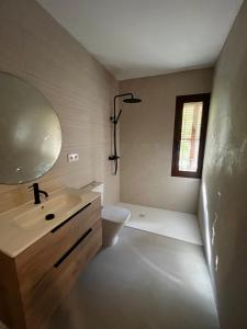 Koupelna v ubytování Apartamento en Casa Cardil
