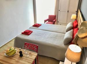 Posezení v ubytování Eleana Apartments