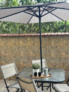 Patio alebo iná vonkajšia časť ubytovania Vesuvio House