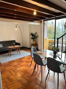 Posezení v ubytování Portal Fernández Concha