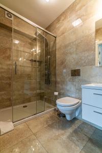 Koupelna v ubytování ApartHotel Tatry de Luxe FizjoMedical & Spa