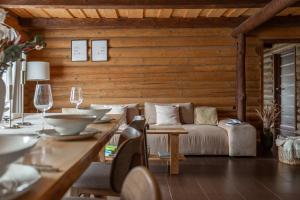 Posezení v ubytování Chalet Borzhava