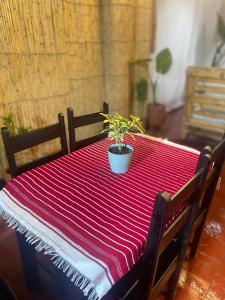 Postel nebo postele na pokoji v ubytování Riad Al Borj