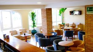 TV a/nebo společenská místnost v ubytování Hotel Bersoca