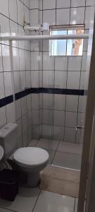 Koupelna v ubytování Hotel Andorinha