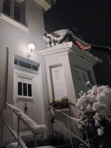 Bygningen som lejligheden ligger i