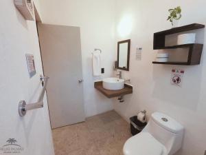 Koupelna v ubytování Villas Palmar Holbox