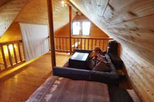 Setusvæði á 桃の木別荘　Momonoki Villa +37 myndir