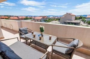 Balkón alebo terasa v ubytovaní Apartments Brane