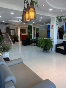 Posezení v ubytování Hostal Carliza