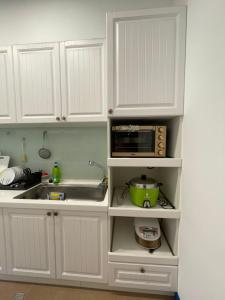 Cucina o angolo cottura di Cicada said Greece Homestay