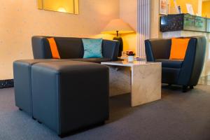 Posezení v ubytování Fontana Hotel Wiesbaden
