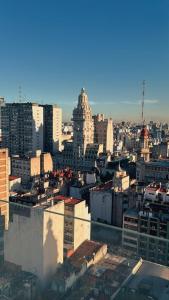 Udsigt til Buenos Aires eller udsigt til byen taget fra lejligheden