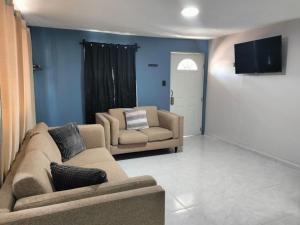 Posezení v ubytování Casas centro Loreto