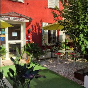 Zahrada ubytování Hotel Danemark