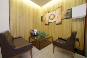 Posezení v ubytování Ulsan Jinjang-dong Samsung Jang Hotel