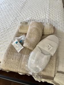 BORGO Sant Angelo in grotta客房内的一张或多张床位