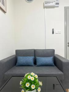 Studio Unit At Residensi Suasana的休息区