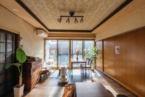 Posezení v ubytování yururito guesthouse